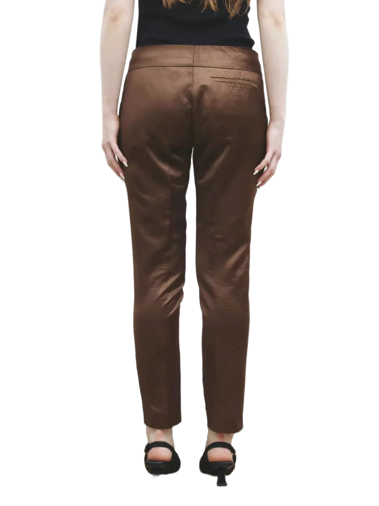 By Tom Ford, pantaloni a sigaretta in viscosa., foto 3 di 4