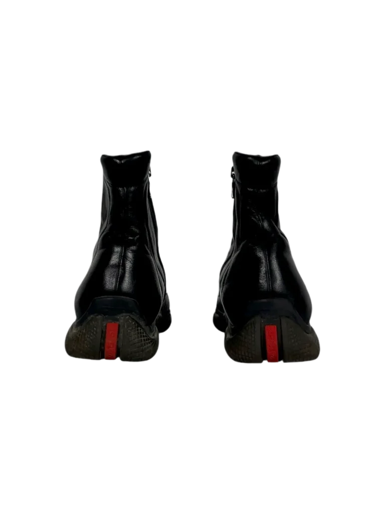 Luna Rossa, leather ankle boots with rubber soles, photo 4 of 7
