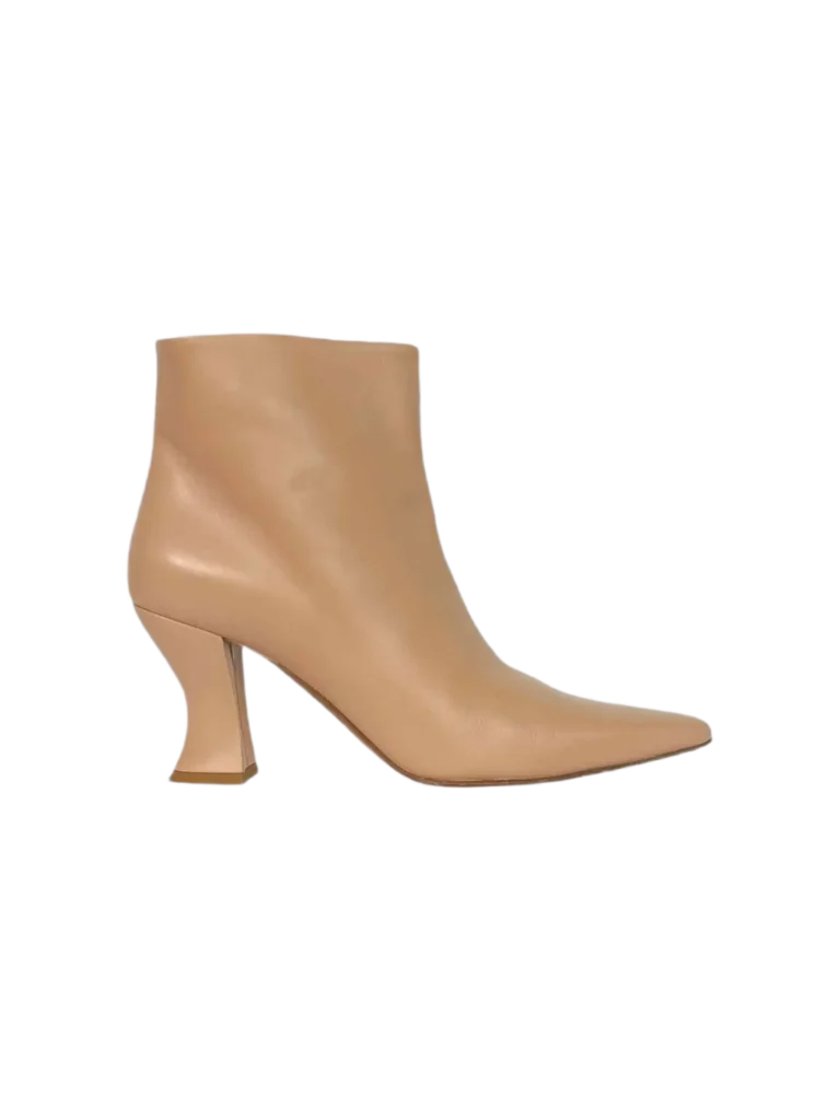 Leather ankle boots.