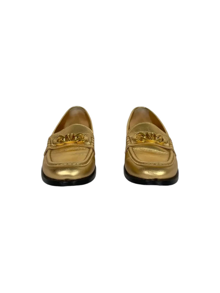 Garavani, VLogo Chain leather loafers., photo 3 of 7