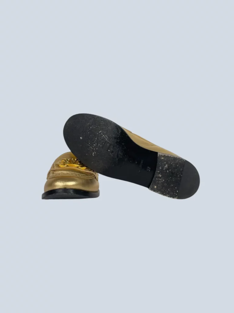 Garavani, mocassini VLogo Chain in pelle, 37., foto 5 di 7