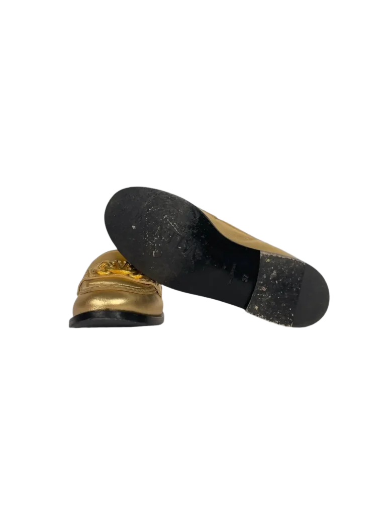 Garavani, VLogo Chain leather loafers., photo 5 of 7