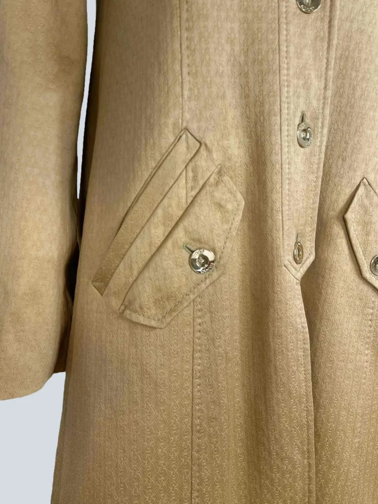 Cappotto in cotone jacquard motivo maglia marinara, 40., foto 5 di 7