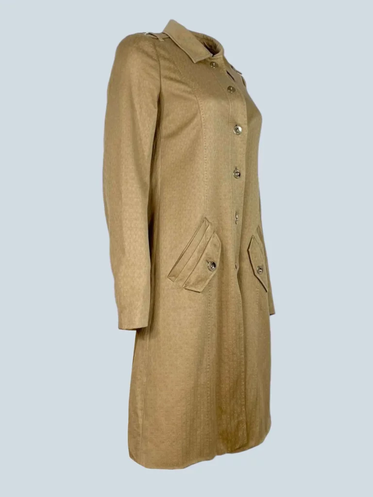 Cappotto in cotone jacquard motivo maglia marinara, 40., foto 2 di 7