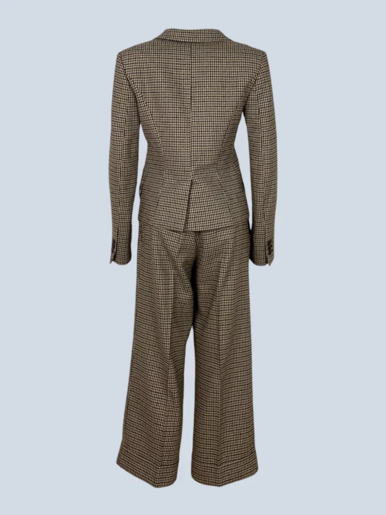 Pied De Poule pattern suit, S., photo 3 of 4