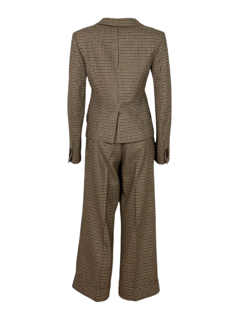 Pied De Poule pattern suit., photo 3 of 4
