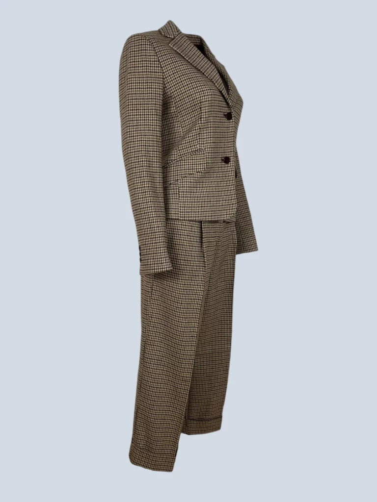 Pied De Poule pattern suit, S., photo 2 of 4