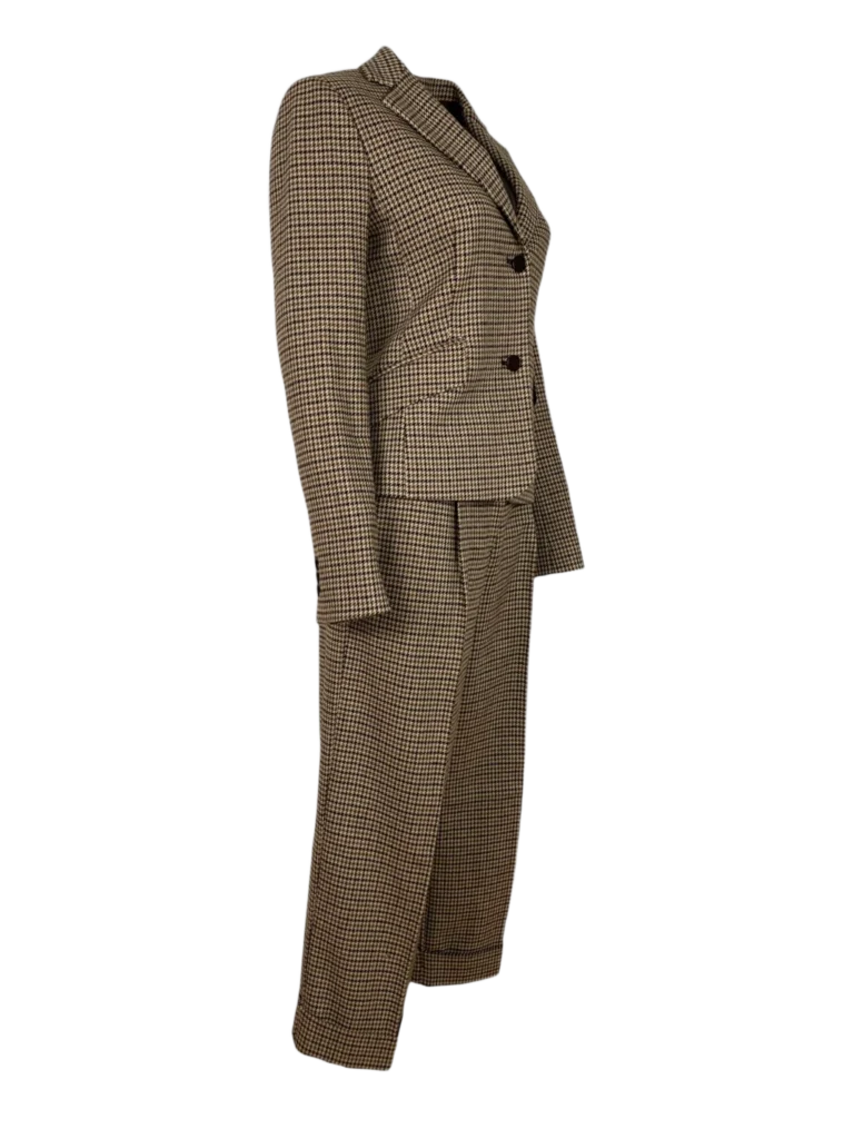 Pied De Poule pattern suit., photo 2 of 4