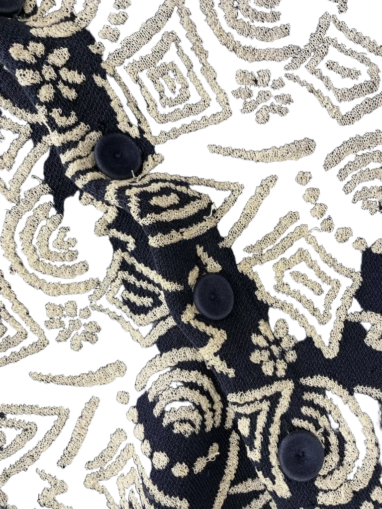 Missoni vintage single-breasted optical print blazer, photo 6 of 7