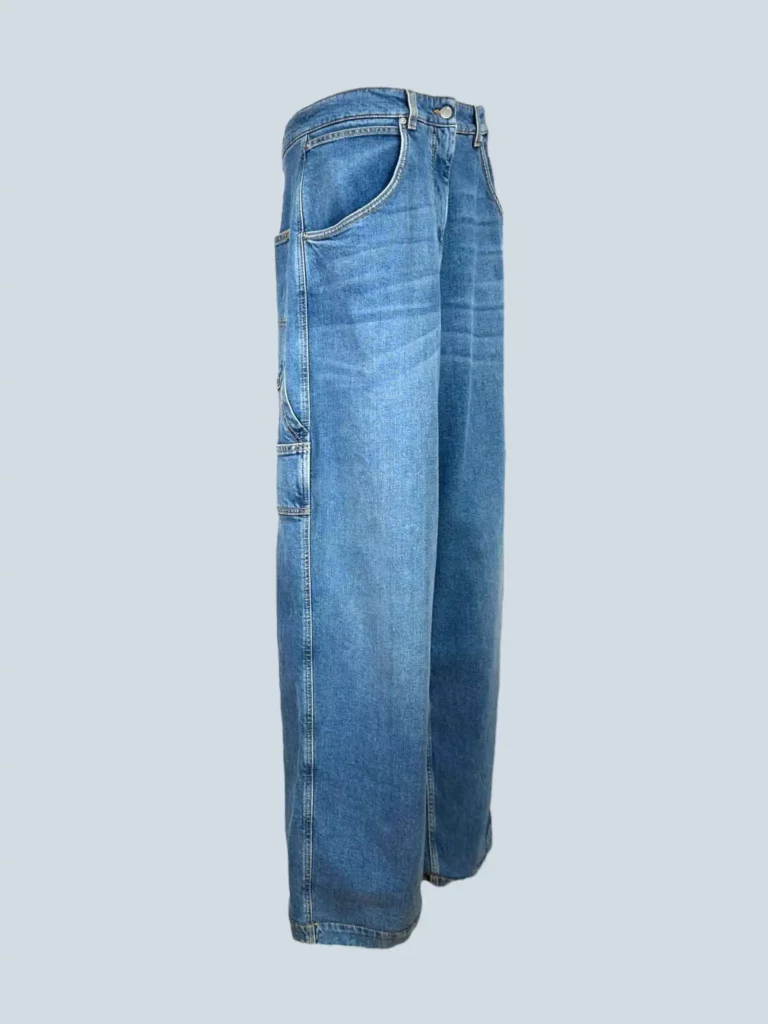 Pantaloni jeans loose fit, 28., foto 3 di 5