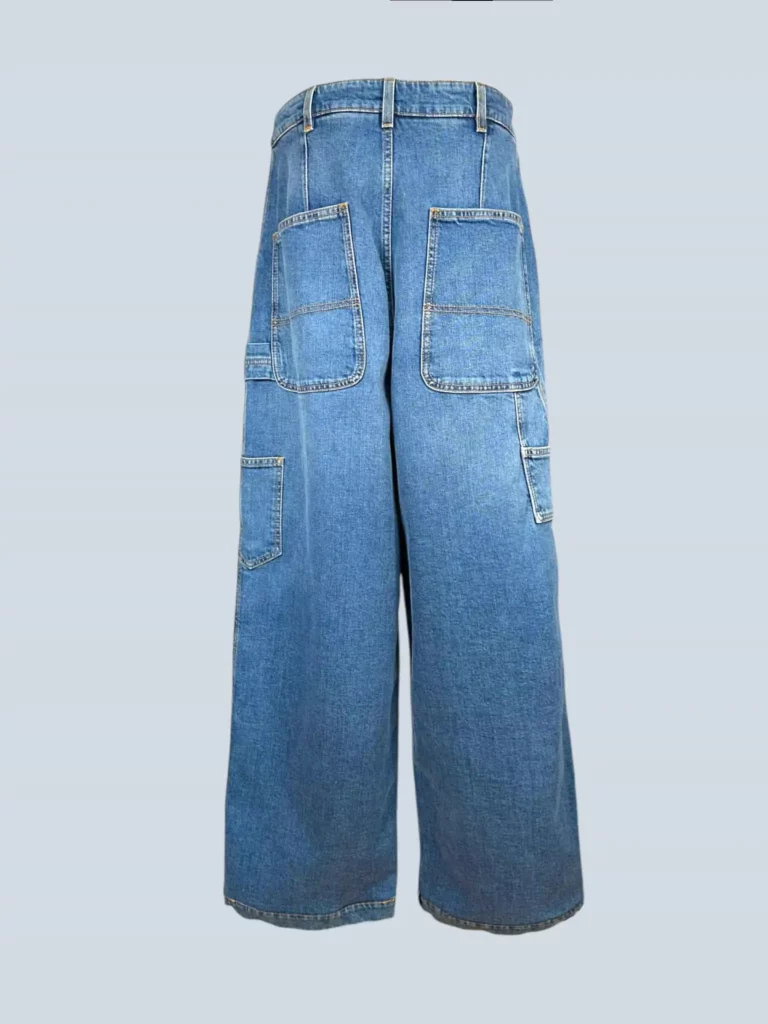 Pantaloni jeans loose fit, 28., foto 4 di 5
