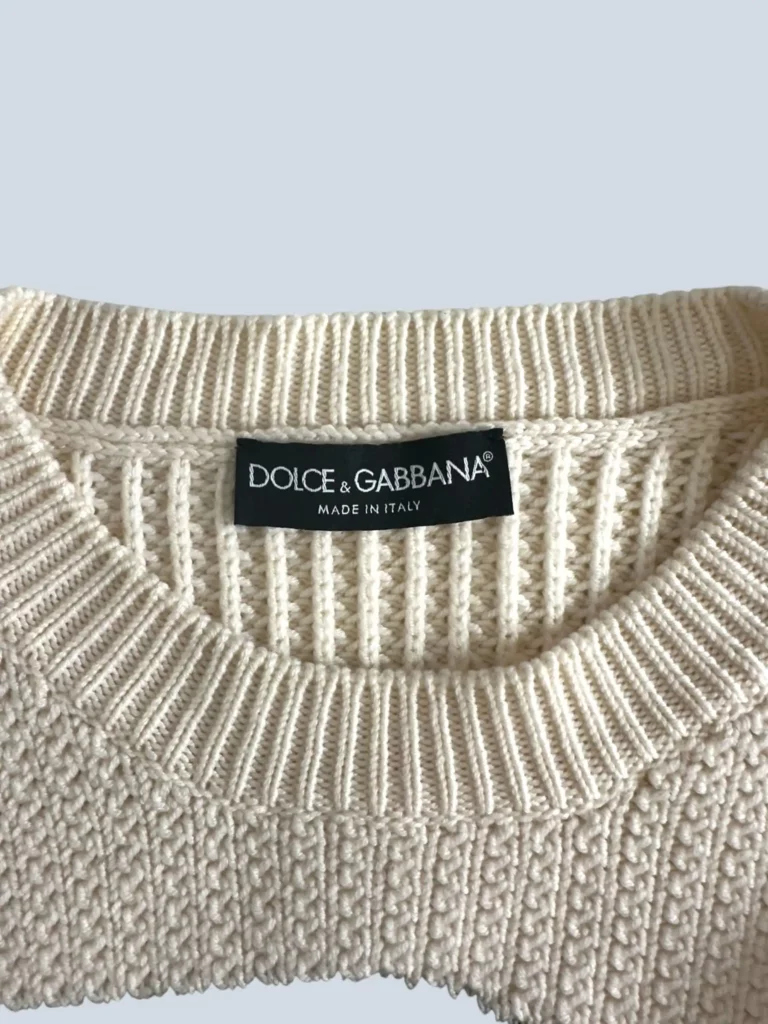 DG logo wool sweater, M., photo 5 of 6