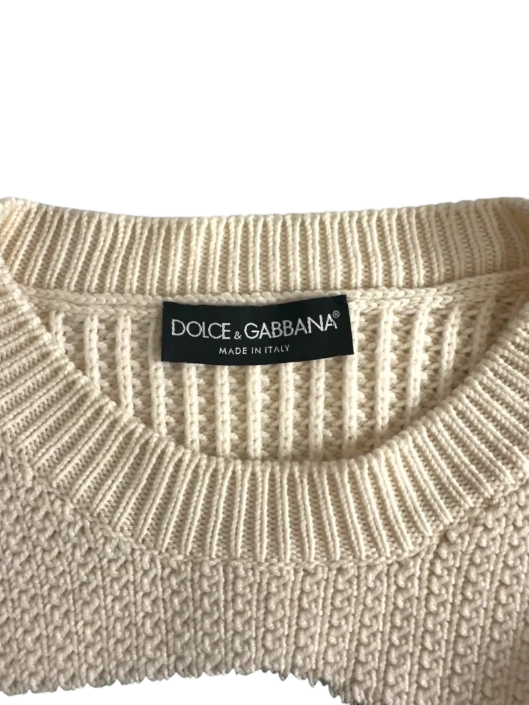 Maglione in lana DG logo., foto 5 di 6