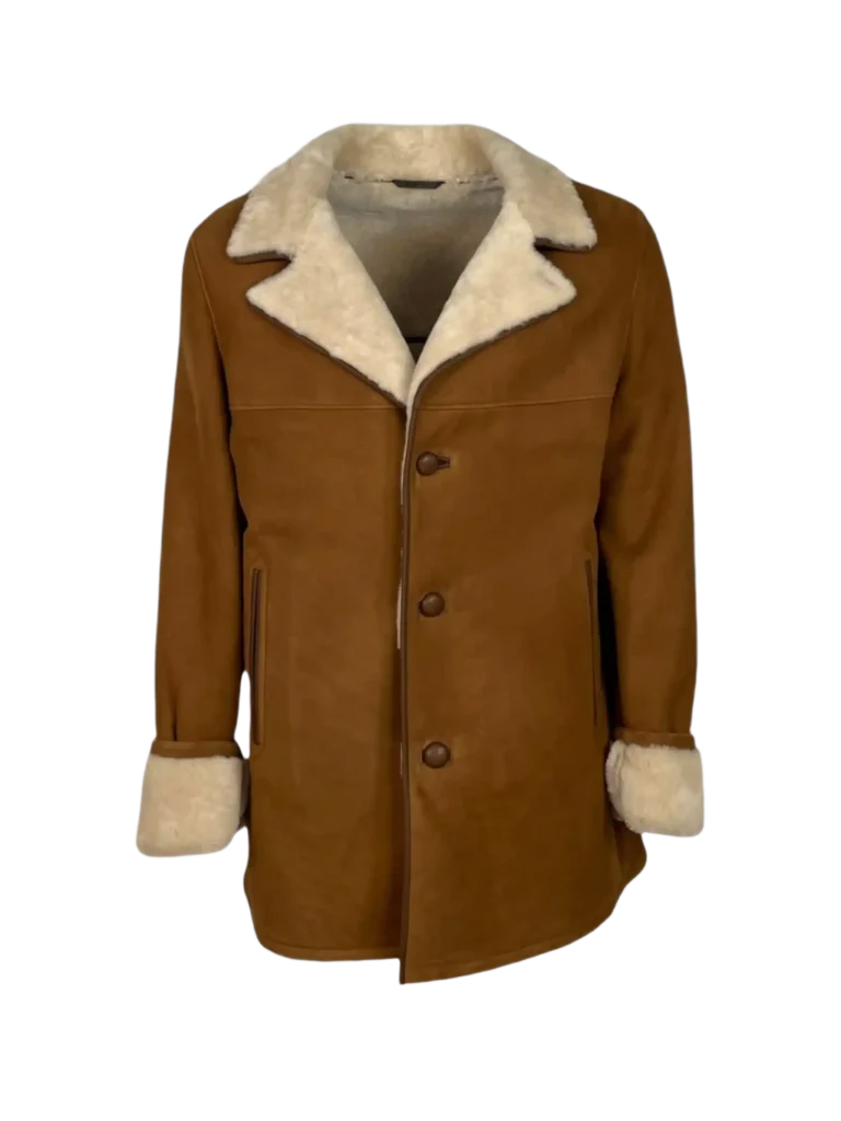 Giubbotto montone suede.