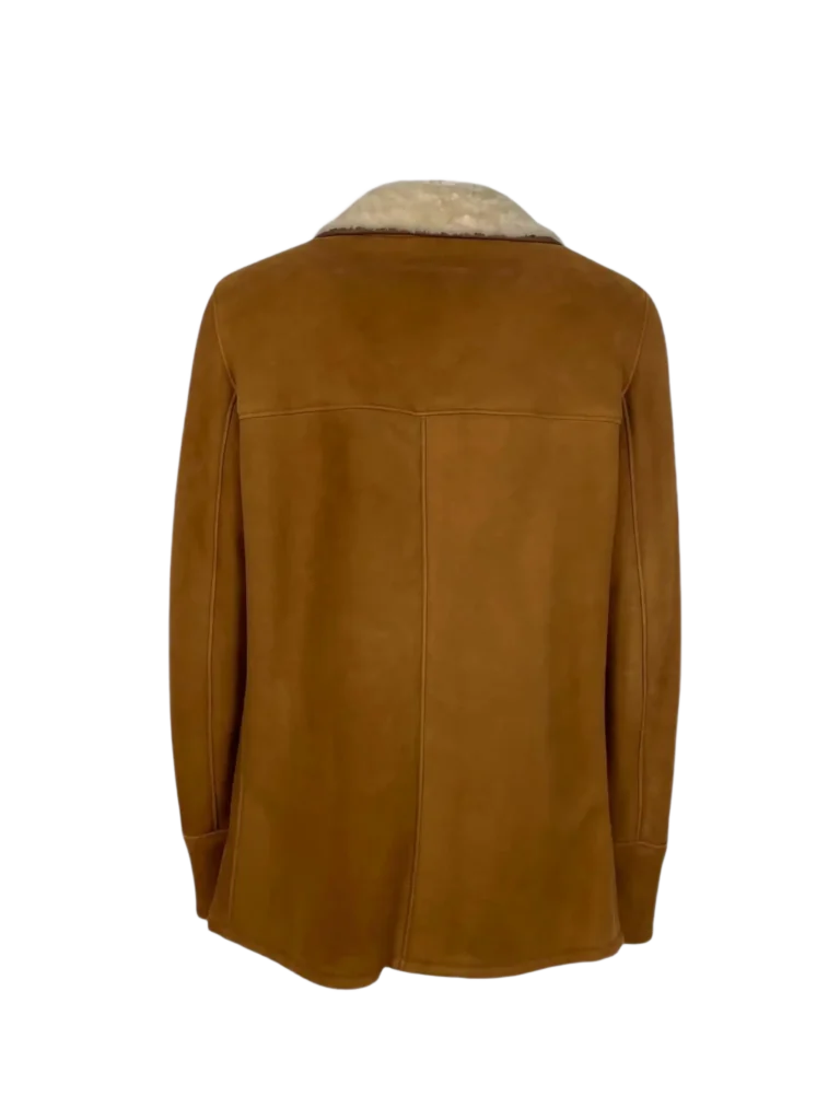 Suede shearling jacket., photo 3 of 10