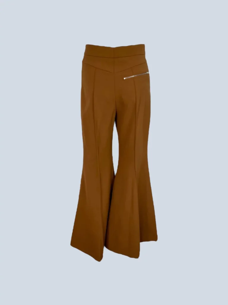 Pantaloni a zampa in lana, 36fr., foto 3 di 7