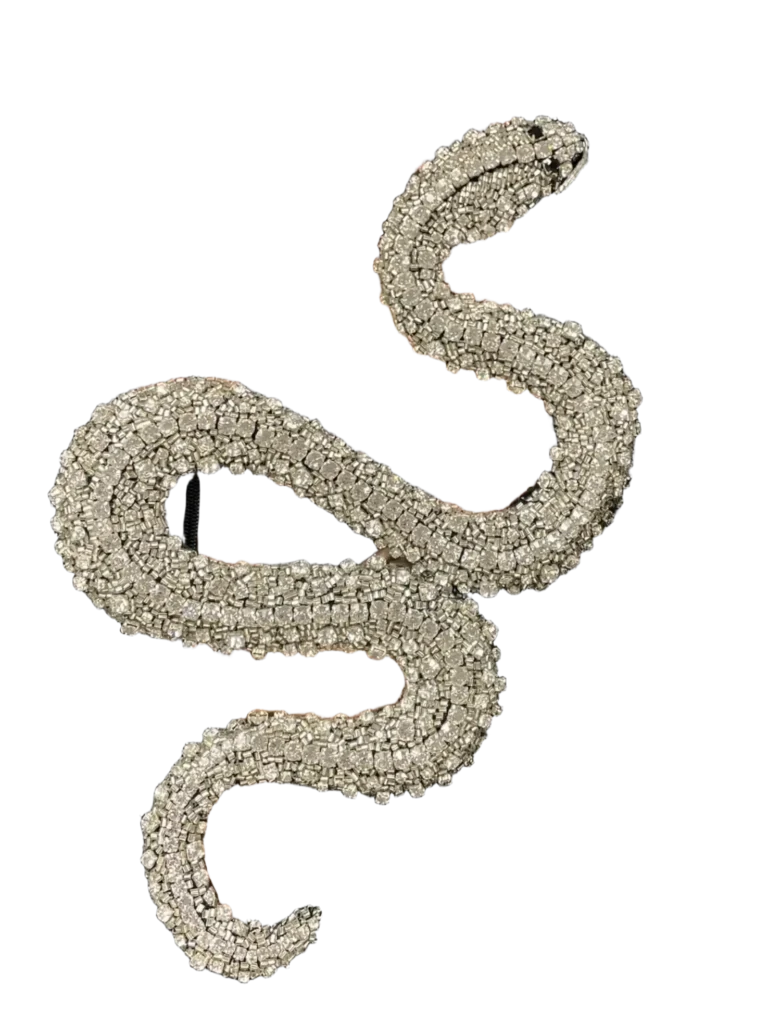 Abito tubino corto Crystal Snake., foto 4 di 6