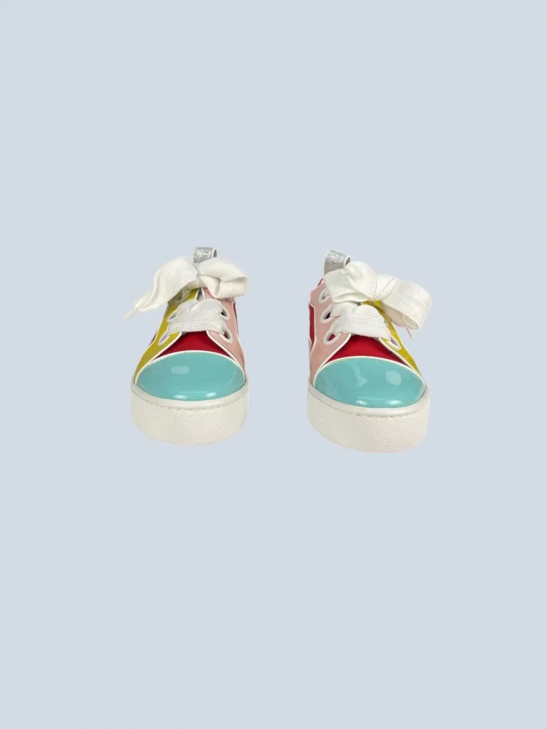 Sneakers Toy Toy in pelle e vernice multicolor, 41., foto 3 di 6