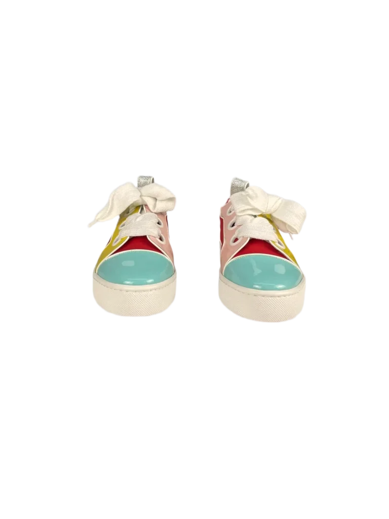 Toy Toy leather and patent multicolor sneakers, photo 3 of 6