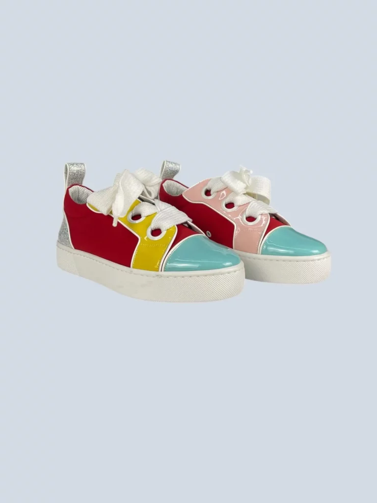 Sneakers Toy Toy in pelle e vernice multicolor, 41., foto 2 di 6