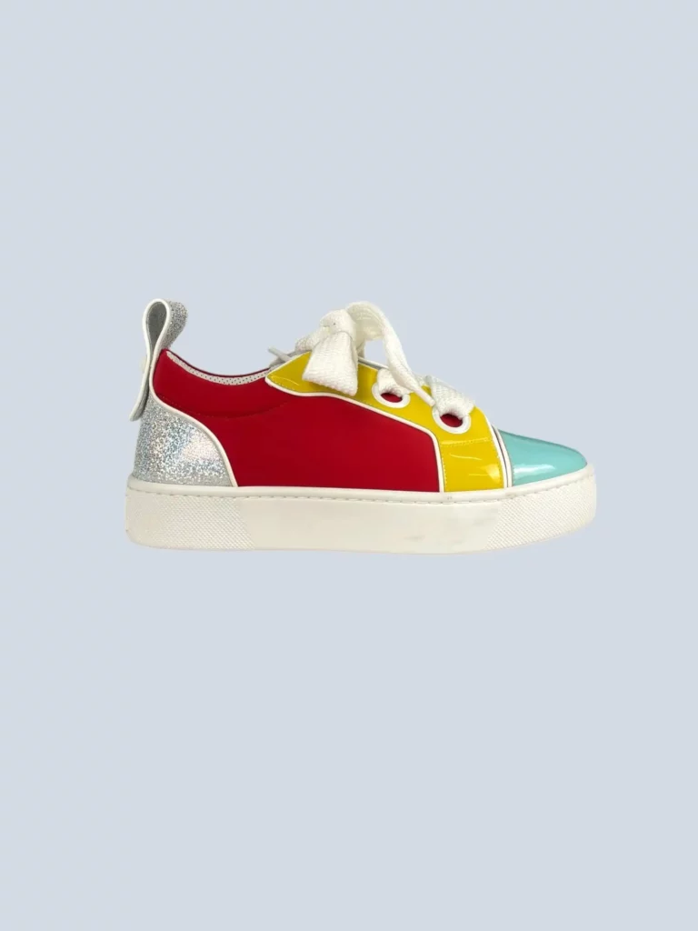 Sneakers Toy Toy in pelle e vernice multicolor, 41.