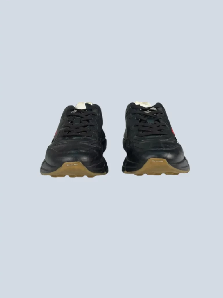 Sneakers Rython in pelle con bande web, 6., foto 3 di 7