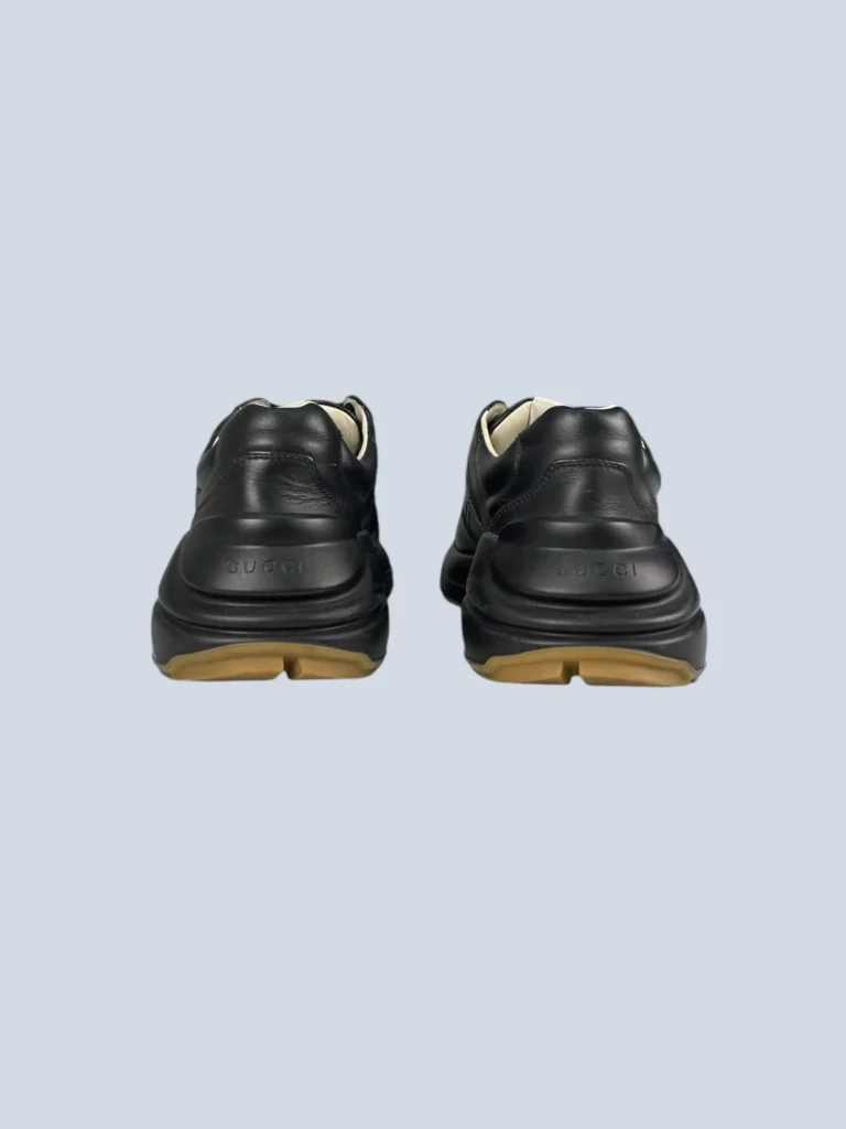 Sneakers Rython in pelle con bande web, 6., foto 4 di 7