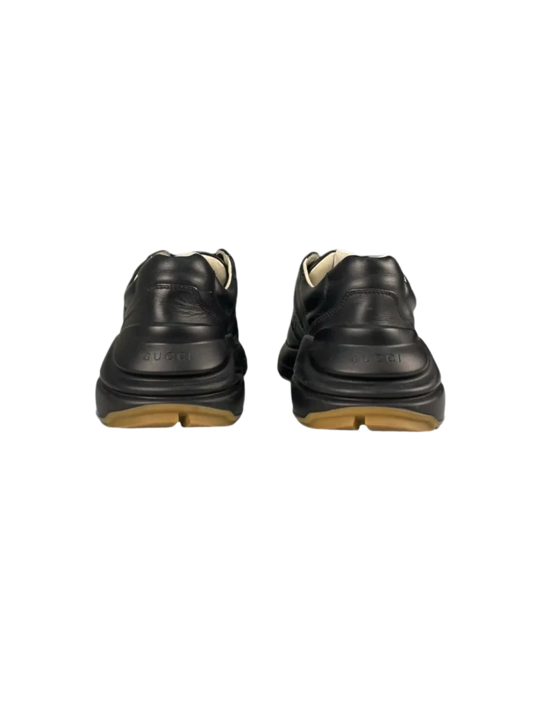 Rython leather sneakers with web stripes, photo 4 of 7