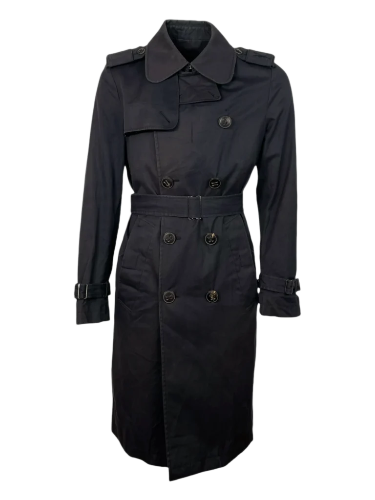 Double-breasted cotton “Le Trench” trench coat.