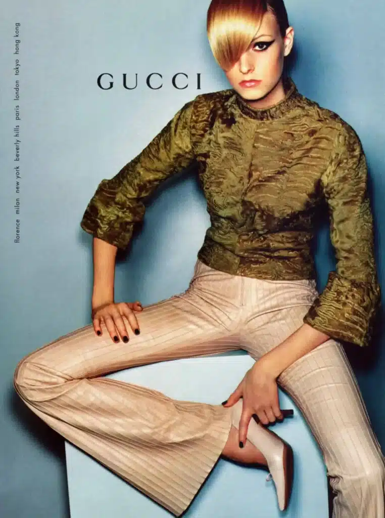 By Tom Ford, pantaloni a zampa in pelle, 38., foto 4 di 4
