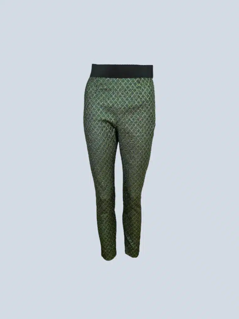 Pantaloni in lurex stretch, 40.