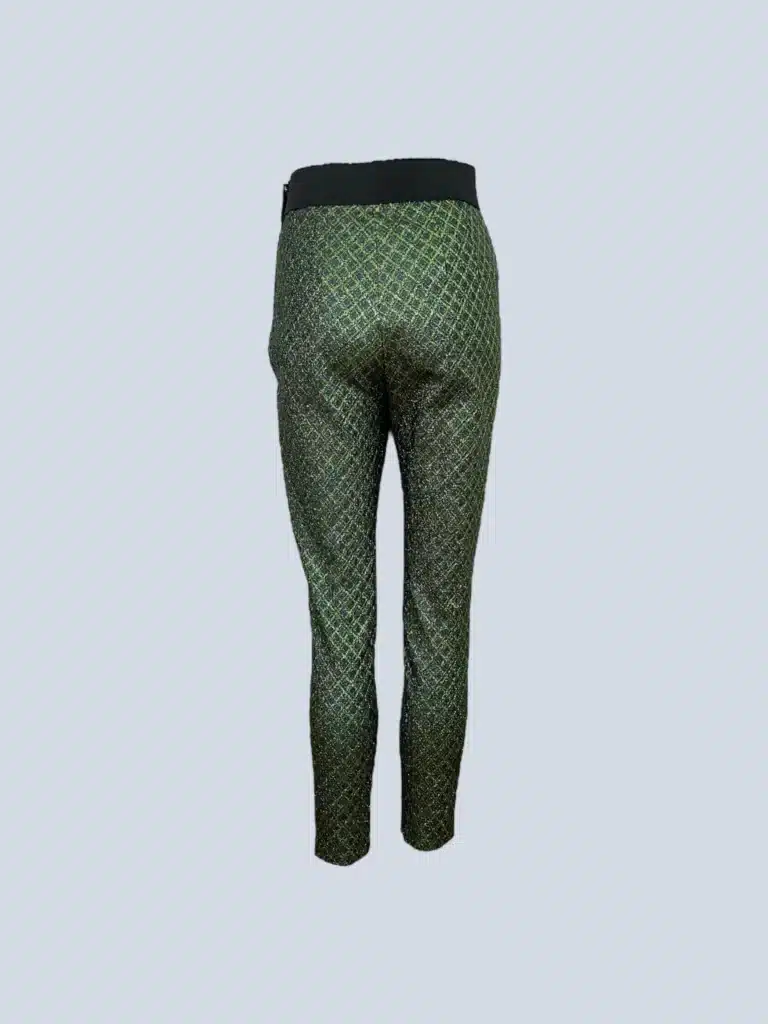 Pantaloni in lurex stretch, 40., foto 3 di 4