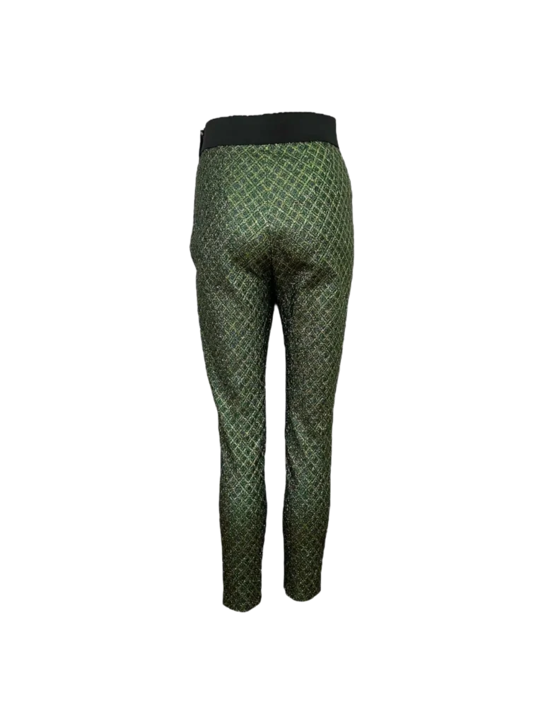 Pantaloni in lurex stretch., foto 3 di 4