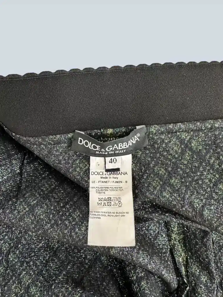 Pantaloni in lurex stretch, 40., foto 4 di 4