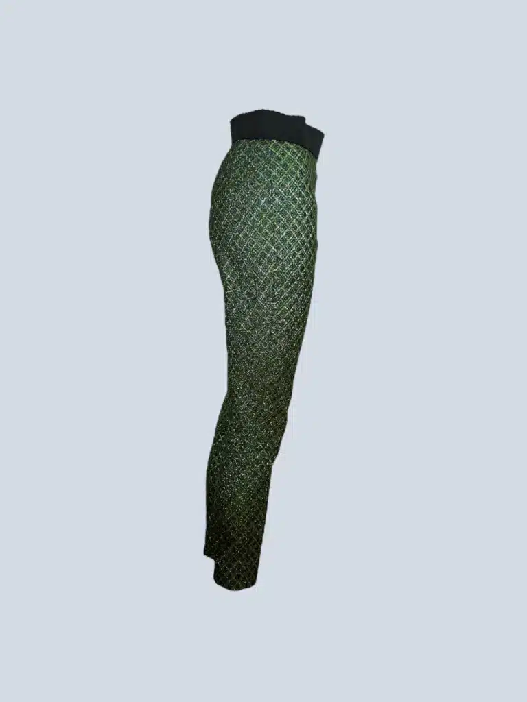 Pantaloni in lurex stretch, 40., foto 2 di 4