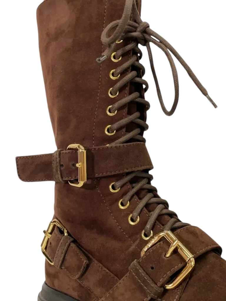 Anfibi Ranger in suede e gomma., foto 9 di 10