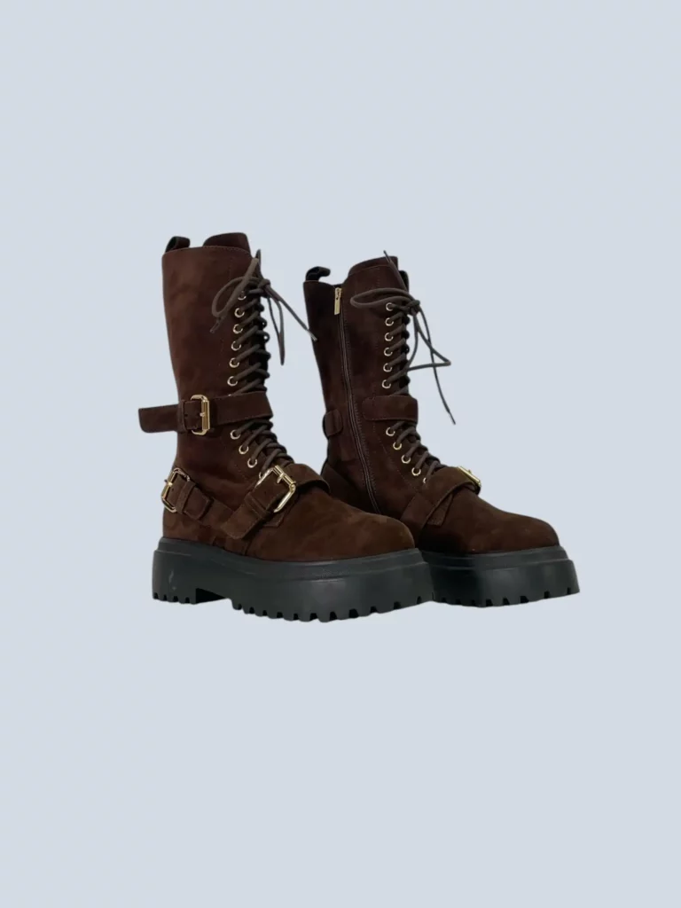 Anfibi Ranger in suede e gomma, 38., foto 3 di 10