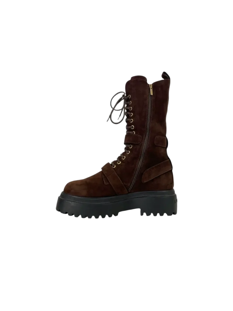 Anfibi Ranger in suede e gomma., foto 2 di 10