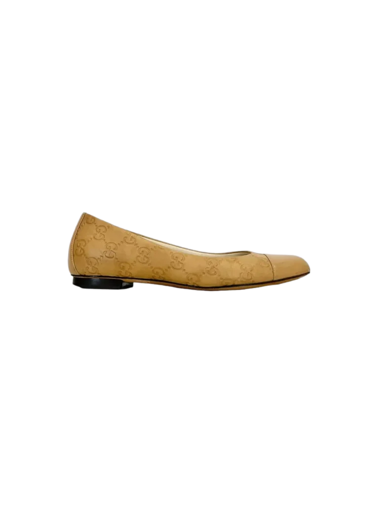 Ballerine in pelle Guccissima.