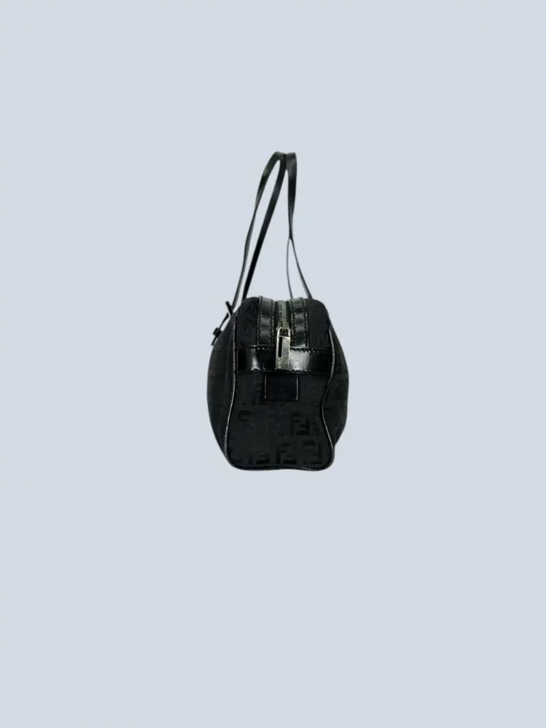 Borsa a mano in tela Zucchino e pelle., foto 3 di 12
