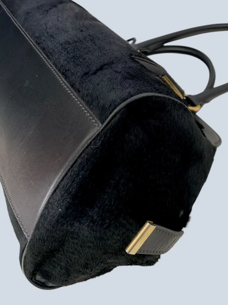 Borsa a spalla in pelle e cavallino., foto 6 di 11