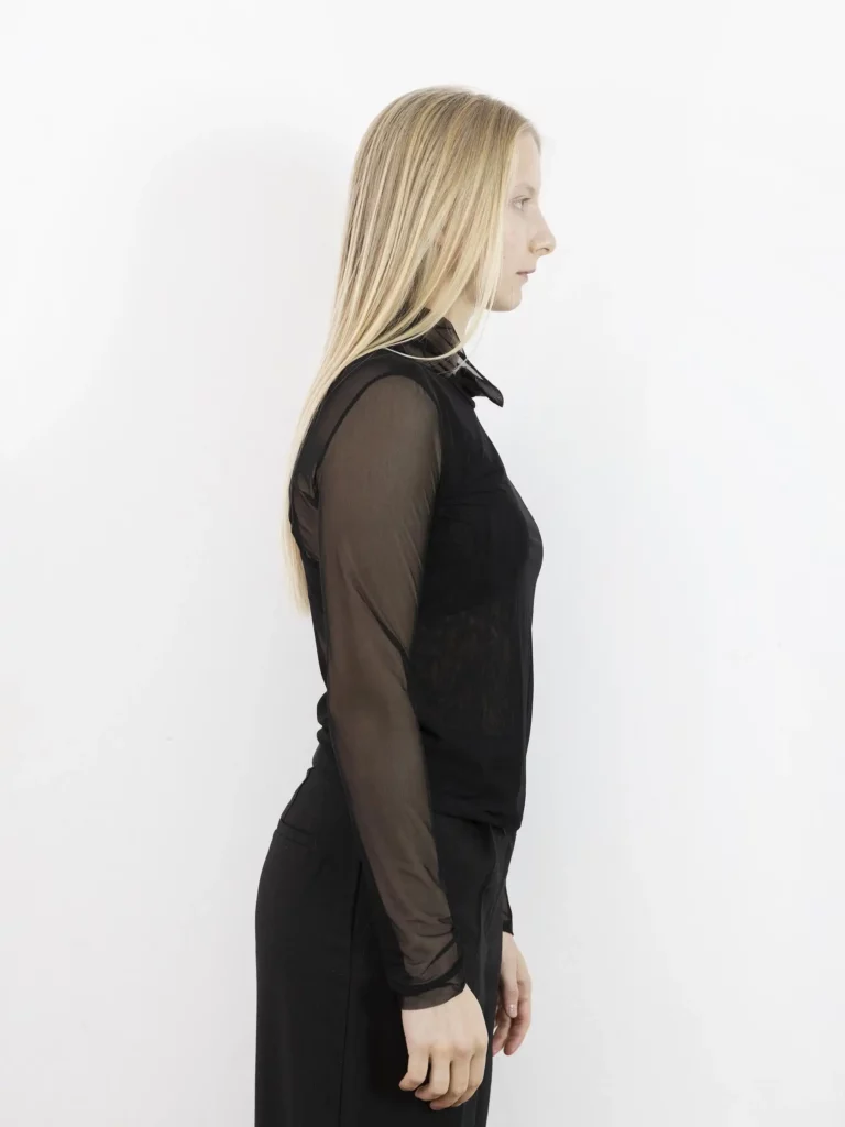 By Tom Ford, maglia a maniche lunghe in tulle, 38., foto 2 di 4