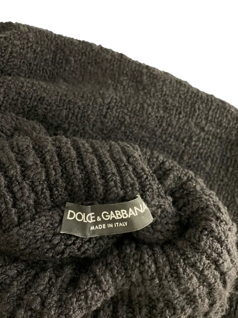 Maglione a collo alto in lana lavorata "Crafts Man Ship"., foto 6 di 6
