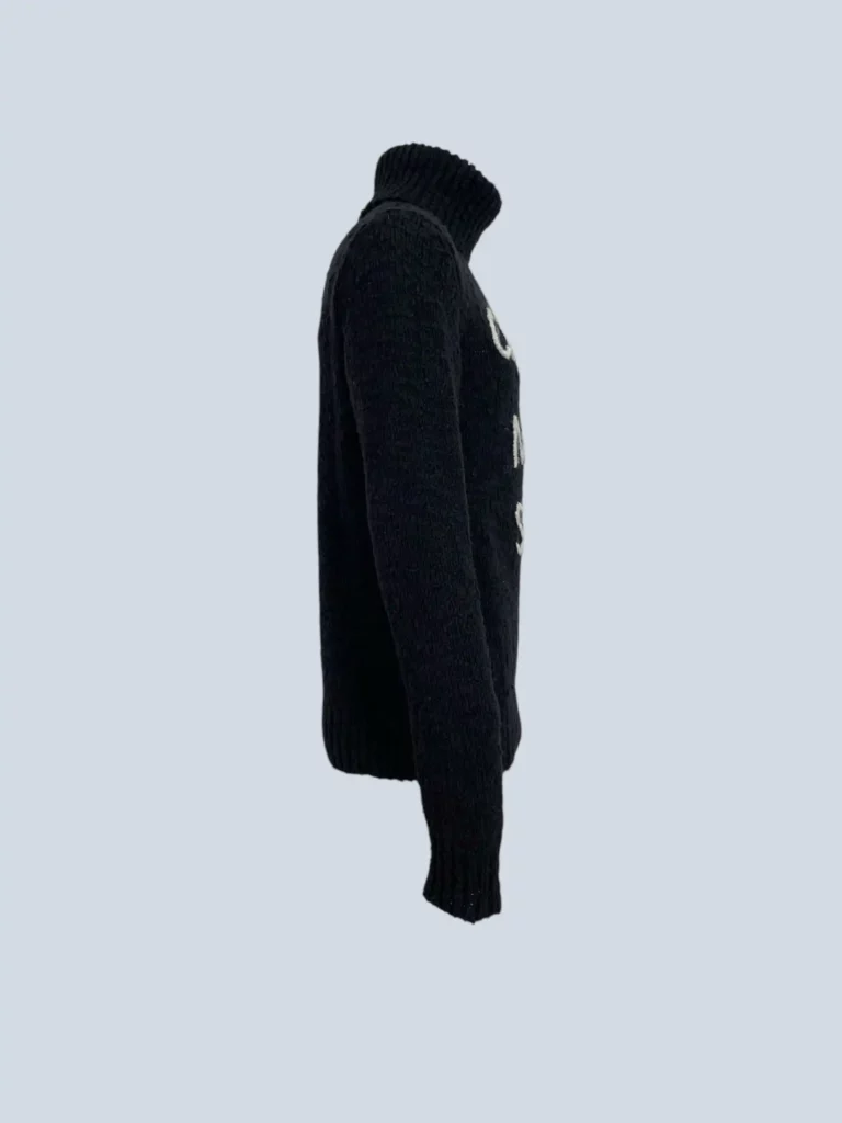“Crafts Man Ship” textured wool turtleneck sweater, 48., photo 3 of 6