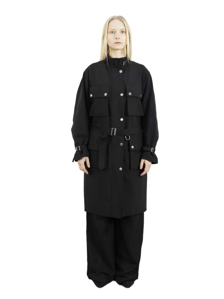 By Tom Ford, padded parka with adjustable buckle.
