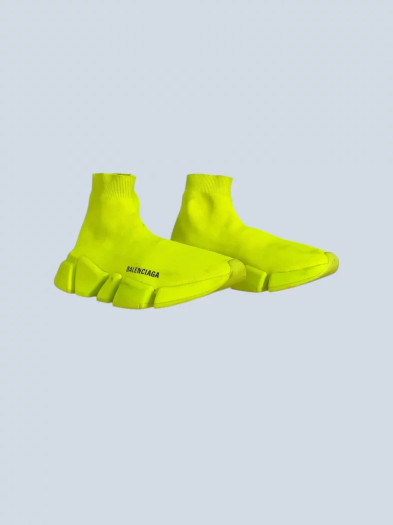 Sneakers Speed 2.0 "Fluo" in maglia riciclata, 38., foto 2 di 7