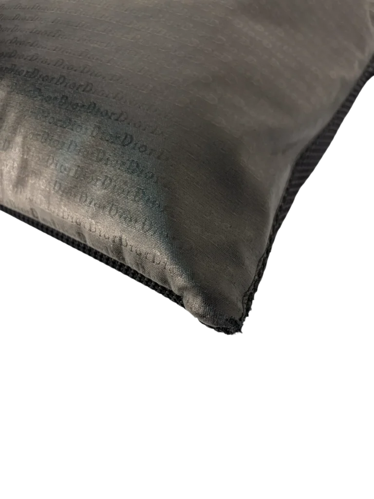 Borsa a spalla in tela cerata con stampa logo all-over., foto 8 di 8