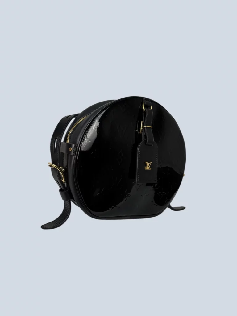 Boite Chapeau Souple patent leather crossbody bag, photo 2 of 11