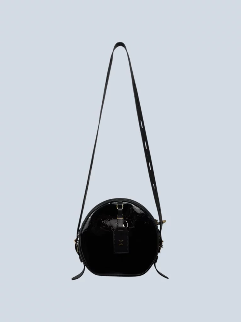 Boite Chapeau Souple patent leather crossbody bag, photo 5 of 11