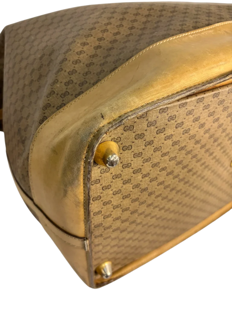 Borsa da viaggio in pelle con stampa Micro Monogram Supreme., foto 8 di 11